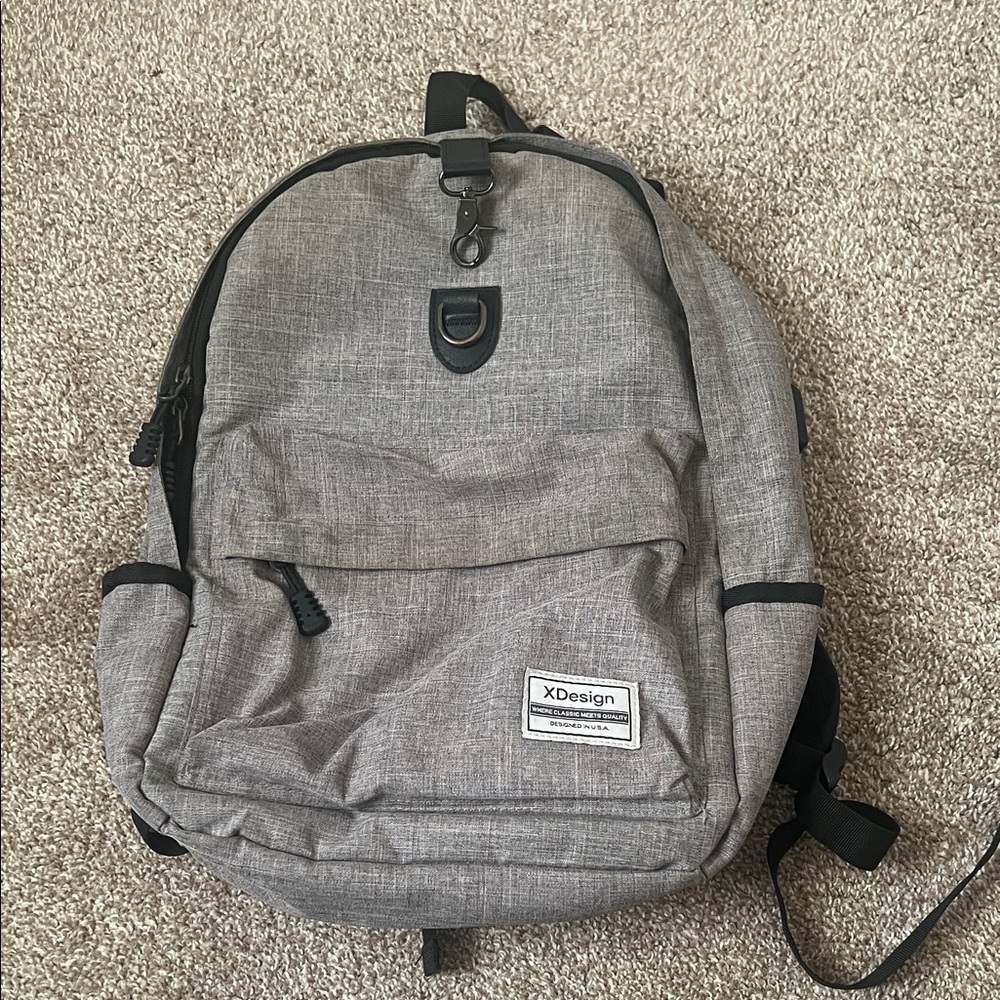Gray Backpack